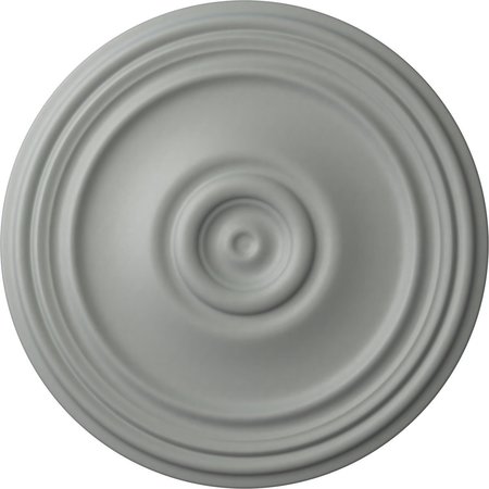 EKENA MILLWORK Reece Ceiling Medallion (Fits Canopies up to 6 3/4"), 21"OD x 1 1/4"P CM21RE